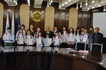 Кметът Пламен Стоилов поздрави възпитаниците на спортен клуб “Калагия“ за поредните им постижения