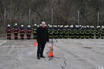 Русенски и гюргевски пожарникари демонстрираха съвместни действия при извънредни ситуации