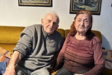 Никола и Цонка Букурови са най-възрастната женена двойка в община Русе