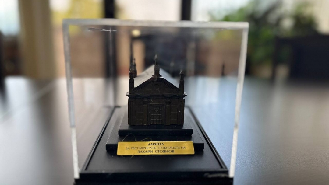 Mayor Pencho Milkov met with representatives of the "Zahari Stoyanov" Foundation on the occasion of the restoration of the tomb of the Revival leader