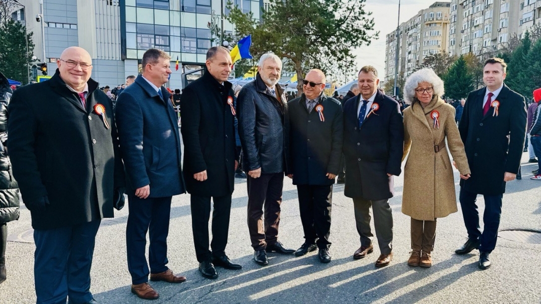 Зам.-кметът Енчо Енчев уважи националния празник на Румъния в Гюргево