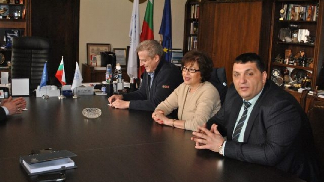 Кметът Пламен Стоилов се срещна с Радан Кънев и д-р Петър Москов