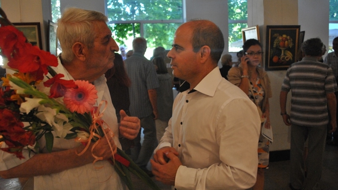 Стефан Ганев с юбилейна изложба на „Борисова“ 6