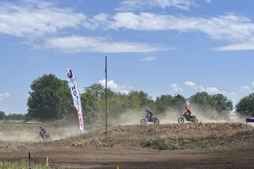 More than 70 competitors gathered the motocross race in Sandrovo