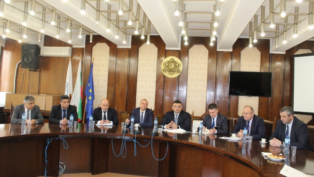 Министърът на вътрешните работи Младен Маринов на посещение в Русе