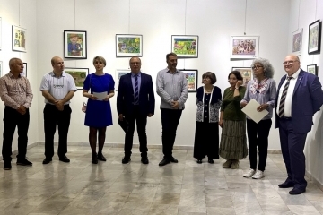 Изложба на млади румънски художници откри нова страница в културното партньорство между Русе и Арджеш 