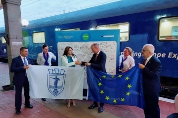 Ръководството на Община Русе подкрепи развитието на железопътния транспорт в Европа