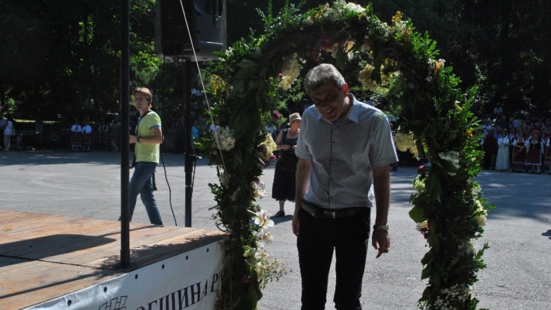 Кметът Пламен Стоилов откри 17-ия фестивал на пенсионерските клубове от Североизточна България