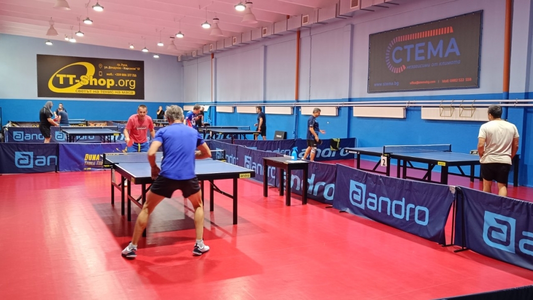 Работнически турнир по тенис на маса се проведе в Русе