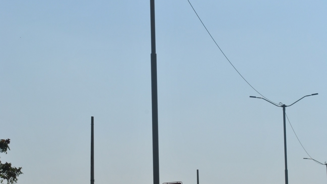 Кметът Пламен Стоилов инспектира новото осветление по бул. "България"