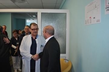 Кметът Пламен Стоилов поздрави ръководството на МБАЛ "Медика Русе" по повод Бабинден и новооткритото родилно отделение 