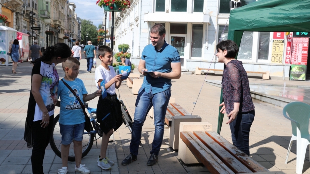 200 музиканти участваха в пърформанса "Европа - това сме ние" по повод Деня на Дунав и Европредседателството