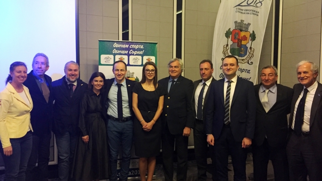 Опита на Русе в кампанията "Европейски град на спорта" представи д-р Карапчански на конференция в София