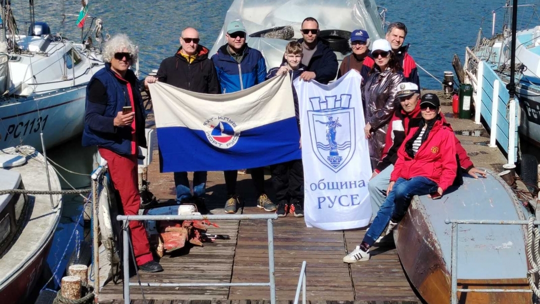 Ветроходният сезон в Русе бе официално открит с традиционен поход по река Дунав
