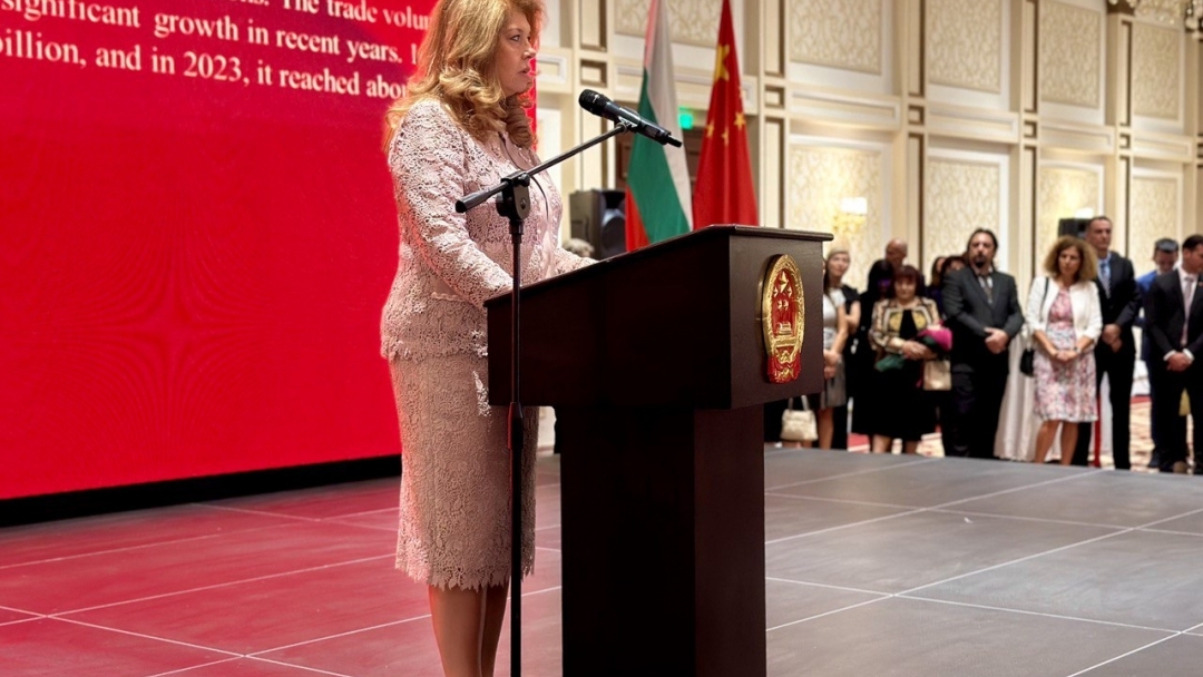 Deputy Mayor Zlatomira Stefanova presented Ruse at the reception on the occasion of 75 years of diplomatic relations between Bulgaria and China