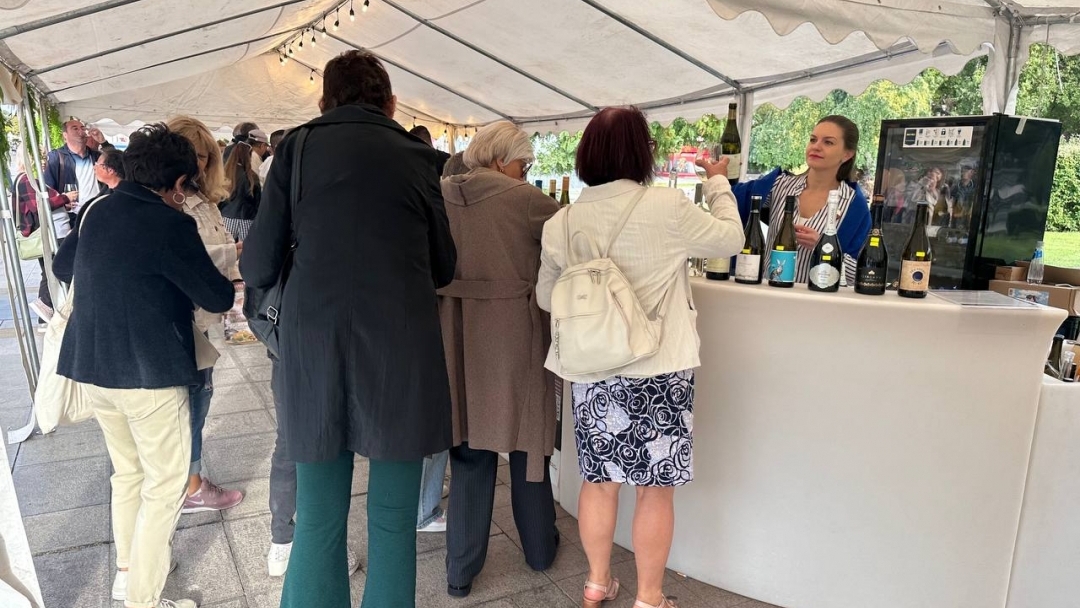 Zlatomira Stefanova kicked off the long-awaited festival "Urban Wine Fest Ruse"