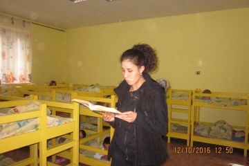 Децата от детска градина "Пинокио" се включиха в Националната седмица на четенето