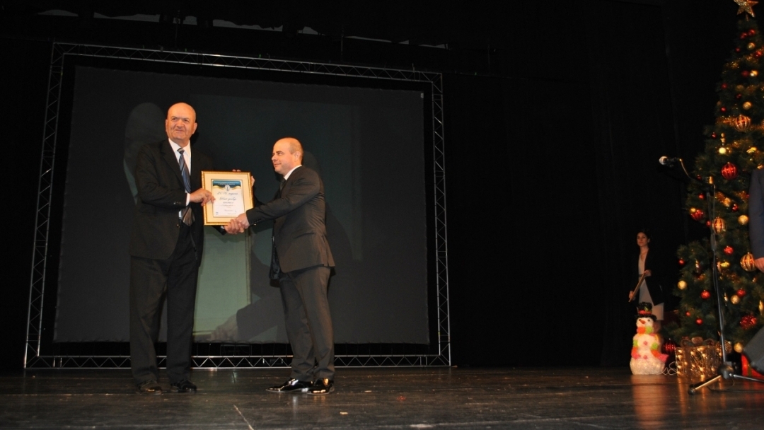 Кметът Пламен Стоилов връчи наградите на Община Русе в сферата на туризма  „Дунавски Лимес  2016"