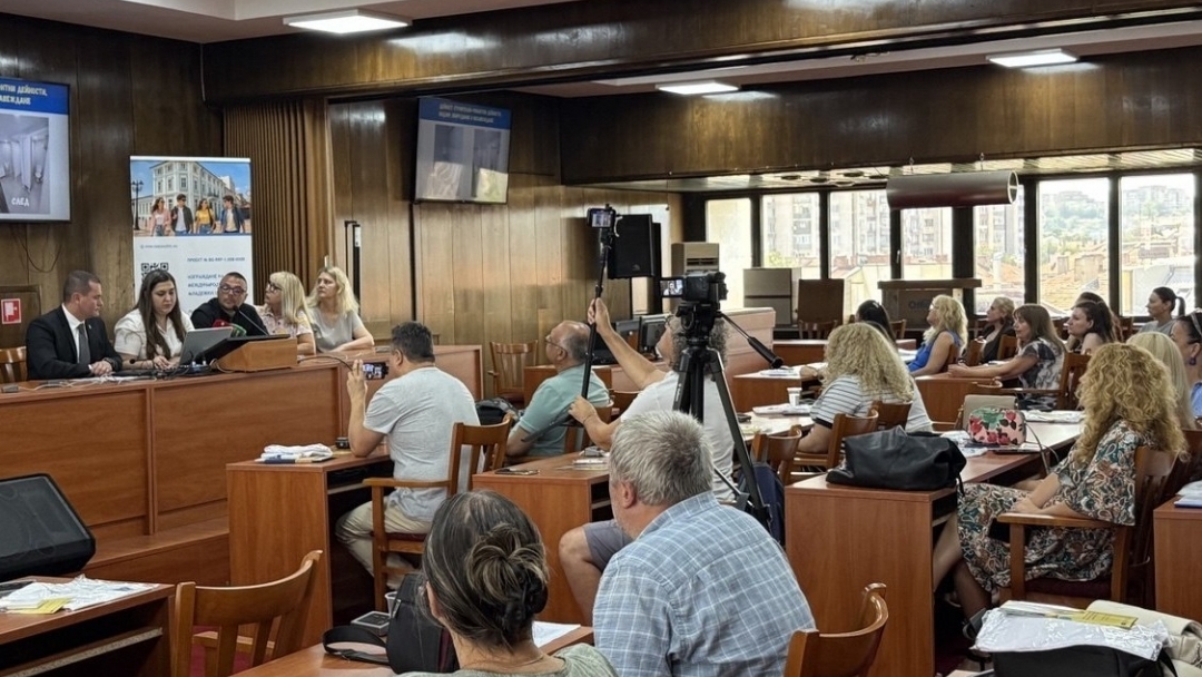 Община Русе представи резултатите от проекта за изграждане на Международен младежки център Русе