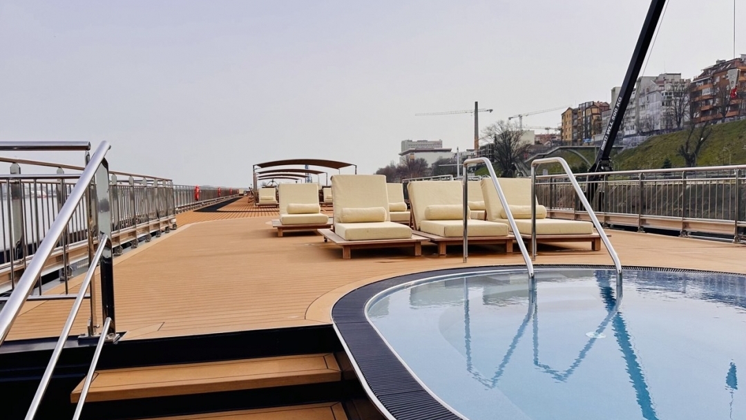 Първият круизен кораб по Дунав за сезон 2026 акостира в Русе