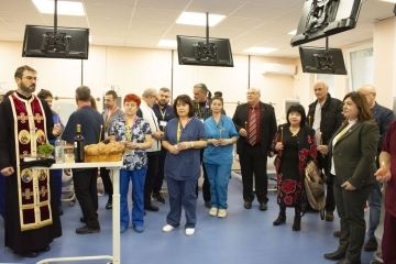 Заместник-кметът Енчо Енчев уважи откриването на новото отделение по диализно лечение в УМБАЛ „Медика“
