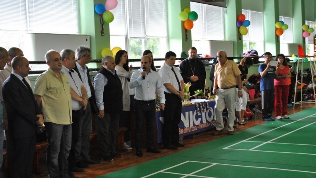 Кметът Пламен Стоилов откри 17-ия Международен турнир по бадминтон „Русенско лято“