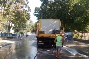 Седмичен график за миене на улици и булеварди в Русе