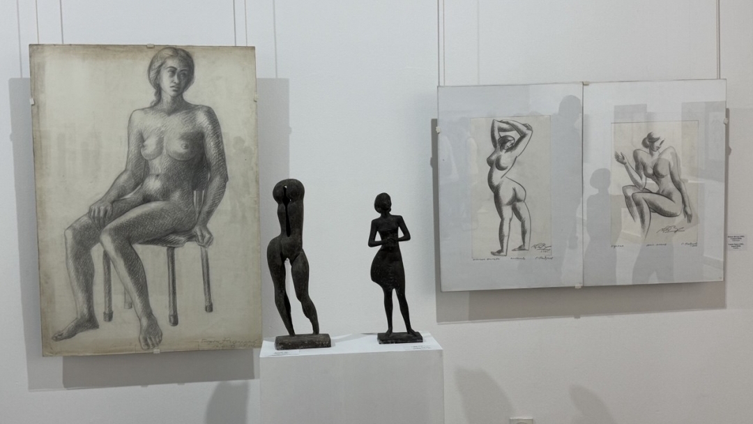 Доайенът на русенската скулптура Георги Радулов показа в рисунки своя "творчески дневник"