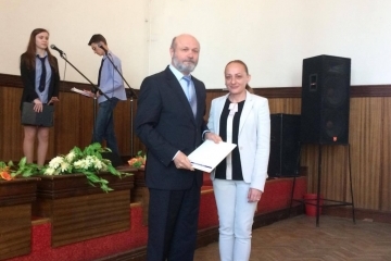 Заместник-кметът Наталия Кръстева отправи поздравления по случай 153-тата годишнина на ПМГ