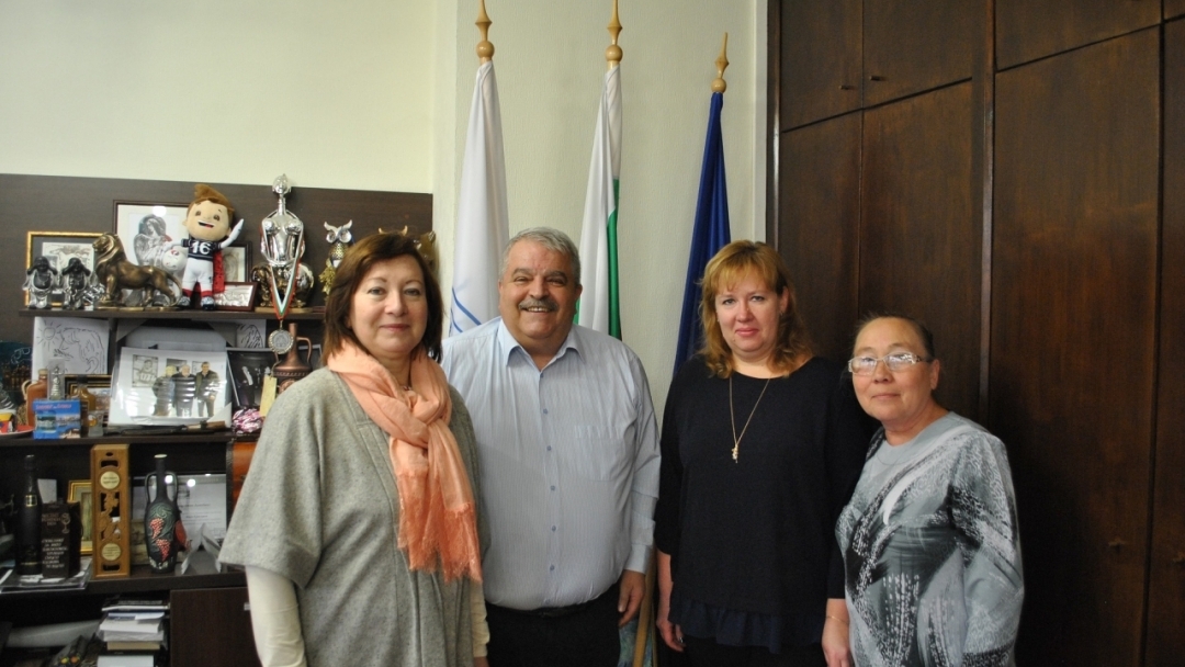 Зам.-кметът Иван Григоров се срещна с делегация от Волгоград