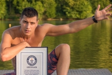 Русенецът Теодор Цветков ще стартира благотворителното си плуване в река Самара