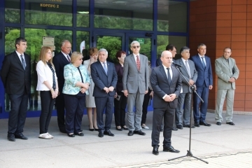 Кметът Пламен Стоилов присъства на откриването на 20. Изложение на машини, техника и технологии в Русенския университет