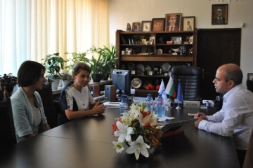 Кметът Пламен Стоилов прие в Общината новия Генерален консул на Русия в Русе