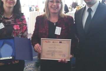 Награда за международния проект „Мисли разумно”, реализиран от Общински младежки дом Русе