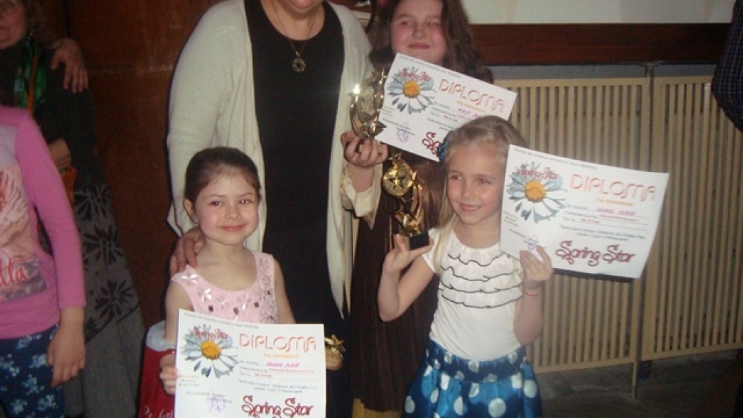 Детска вокална група "Слънце" представи Русе във фестивала за поп музика 'Spring star'