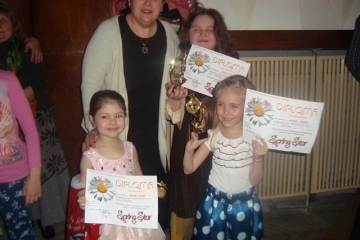 Детска вокална група "Слънце" представи Русе във фестивала за поп музика 'Spring star'