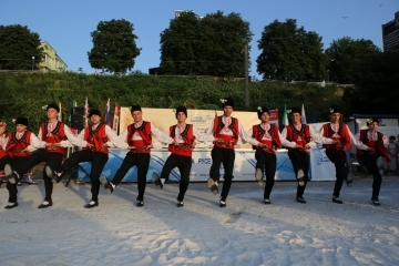 Кметът на Община Русе Пламен Стоилов награди лауреатите в Международния фестивал на пясъчните скулптури Русе 2017