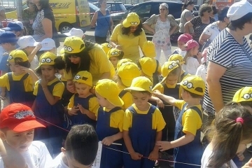 Над 300 весели спортисти събра спортният празник  на ОДЗ «Снежанка» 