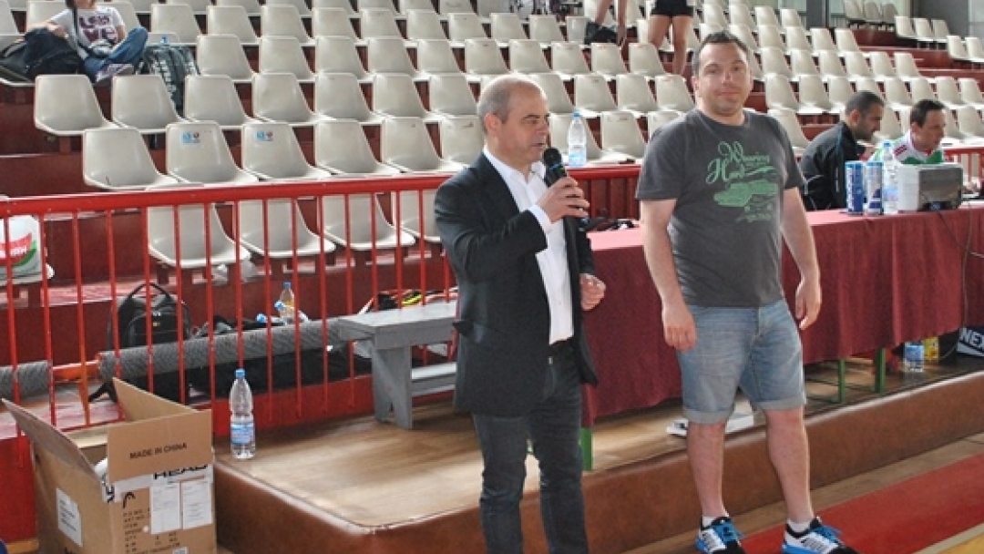 Кметът Пламен Стоилов откри III турнир по бадминтон в Русе