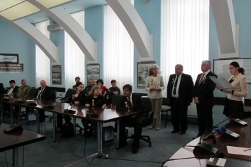 Кметът Стоилов поздрави колегата си Барбу за празника на Гюргево