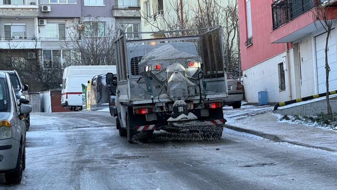Пътната обстановка в Русе е спокойна, движението се осъществява без затруднения