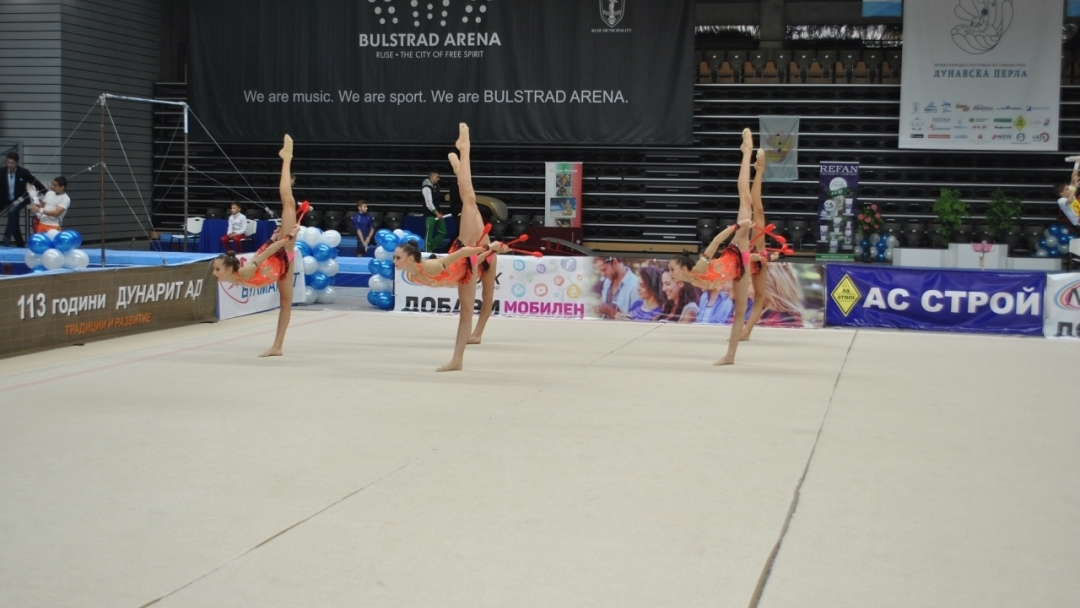 Зам.-кметът инж. Димитър Наков откри международния фестивал по гимнастика "Дунавска перла"