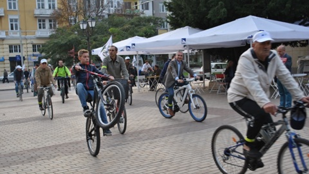 Инж. Димитър Наков се включи във велошествие