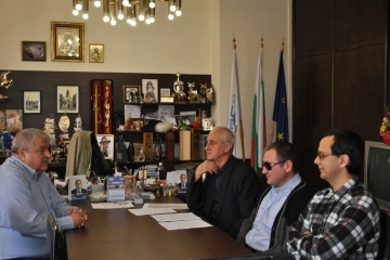 Иван Григоров се срещна с председателя на федерация „Спорт за хора със зрителни увреждания“