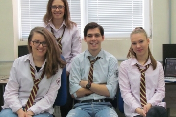 Ученици от ПГИУ „Елиас Канети“ се класираха за финал в състезанието „Виртуално предприятие“