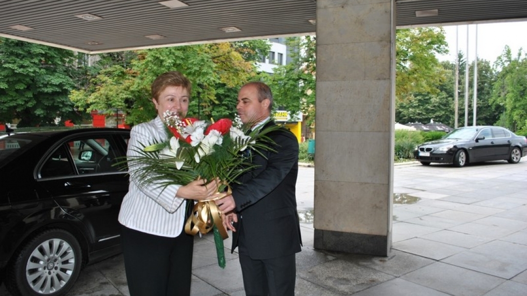 Еврокомисар Кристалина Георгиева гостува днес в Русе 