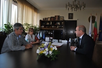 Кметът Пламен Стоилов се срещна с президента на КНСБ Пламен Димитров