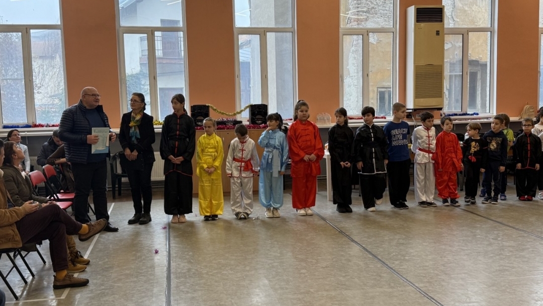 Над 40 деца показаха майсторство в традиционния турнир по ушу, организиран от СК „Калагия“ и Община Русе