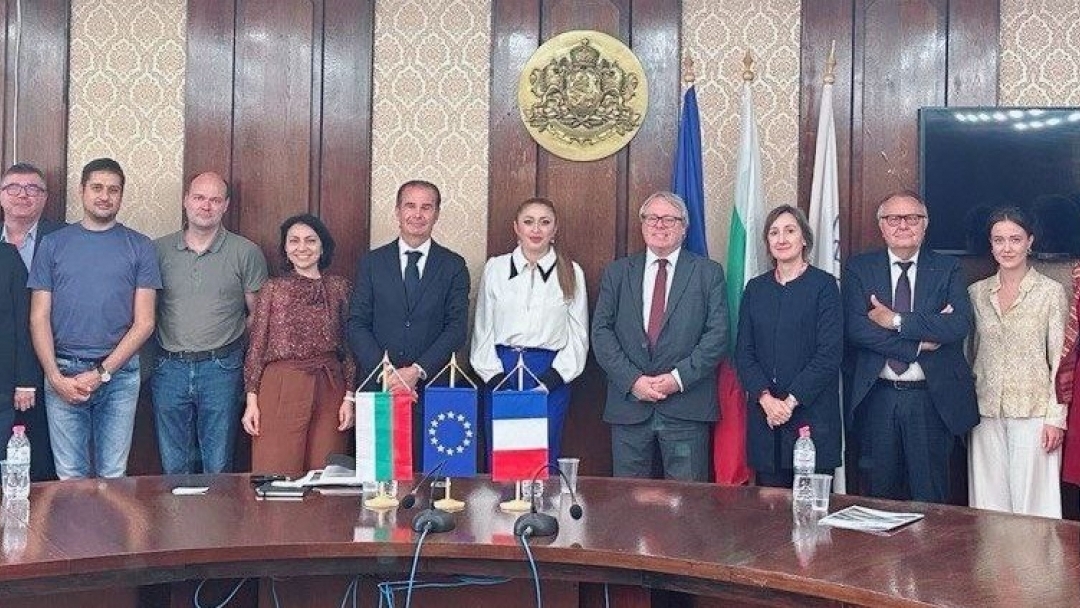 Zlatomira Stefanova met with the Ambassador of France and representatives of the French-Bulgarian Chamber of Commerce and Industry