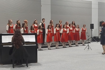 Children's choir "Danube Waves" showed its mastery in Croatia